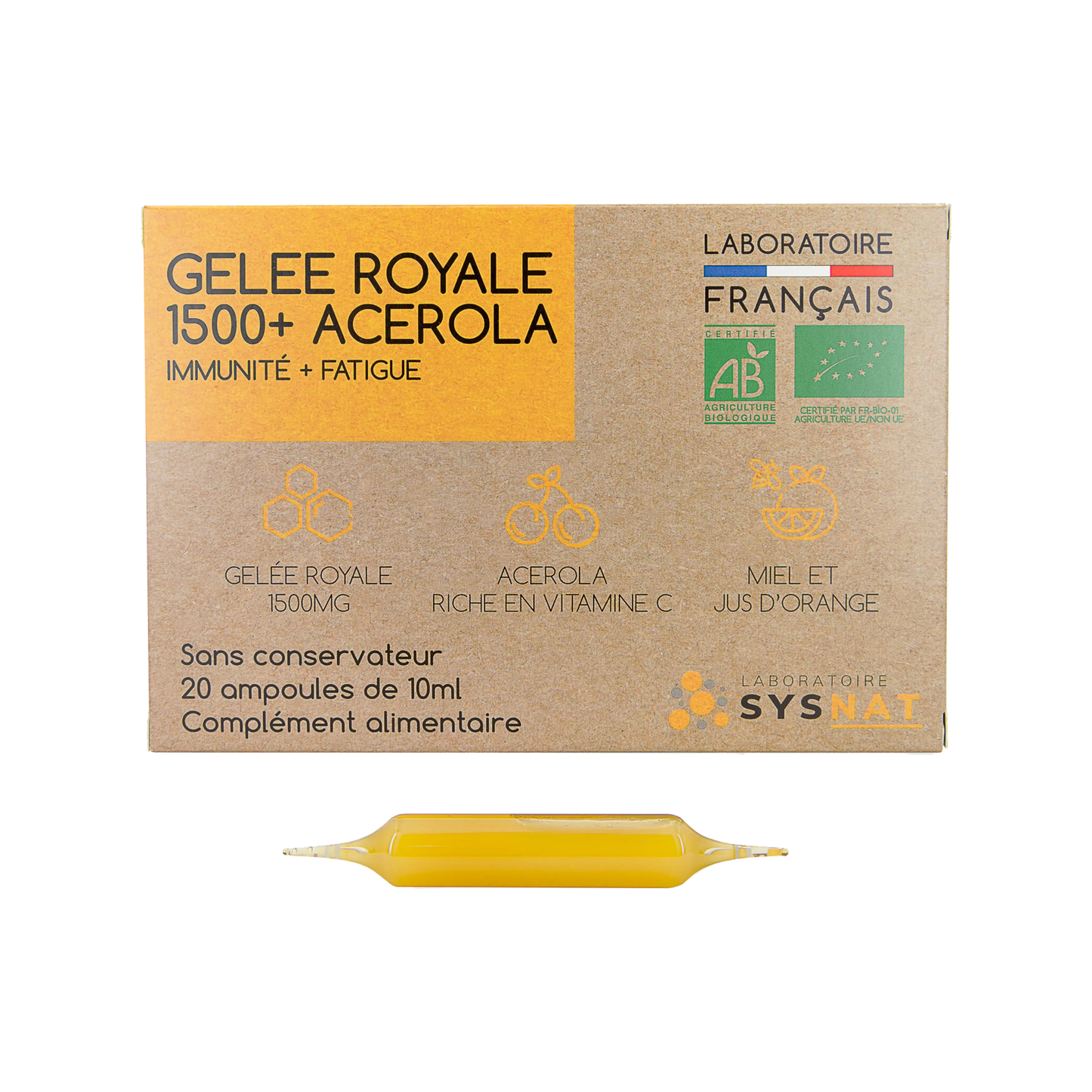 Gelée Royale Bio et Acérola