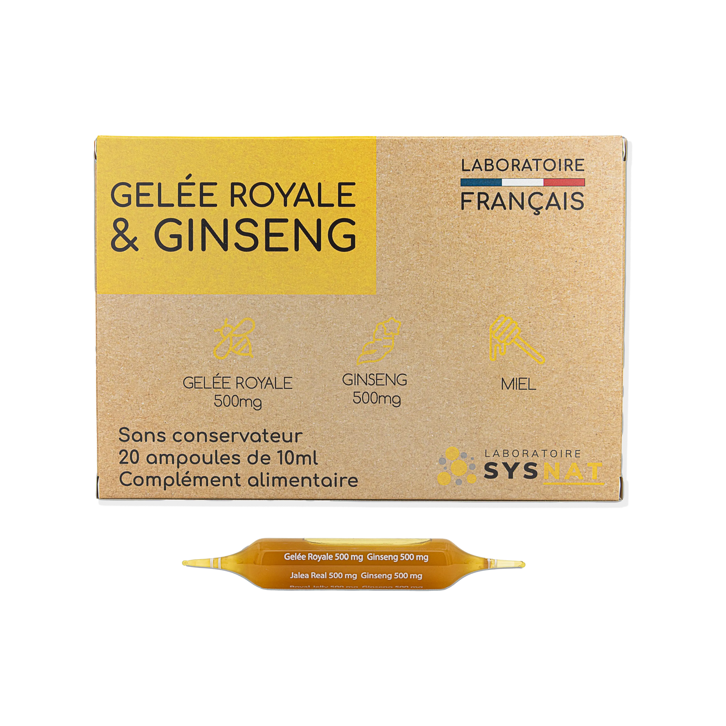 Ginseng et gelée royale
