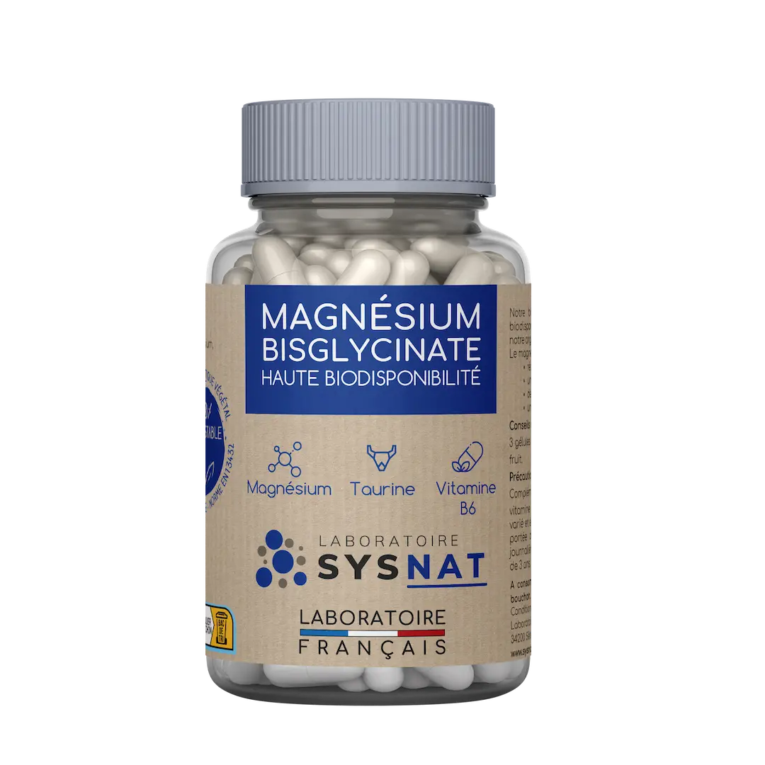 bisglycinate de magnésium b6