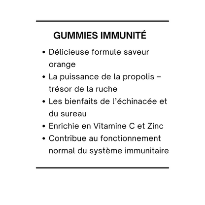 Gummies immunité